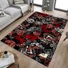 1pc Skull Fear Carpet, Office Rug Outdoor Mat Home Decor Area Carpet Festival
