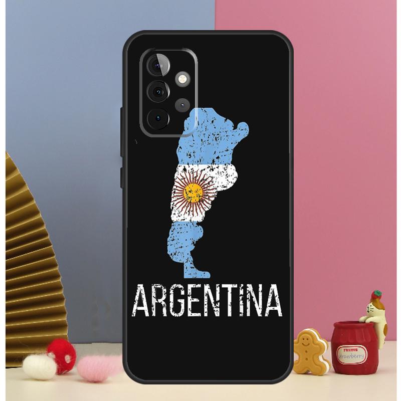 Argentina Flag Phone Case For Samsung Galaxy A12 A32 A52 A14 A24 A34 A54 A53 A33 A13 A15 A25 A71 A51 Cover