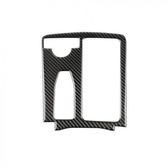 For Mercedes-Benz C-Class W204 W212 Carbon Fiber Interior Gear Shift Cover Trim