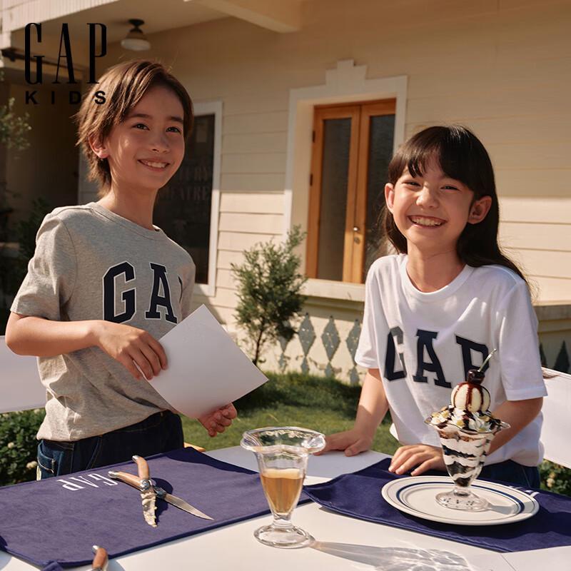 

Gap Kids 2025 Spring Print Logo Cotton Short Sleeve T-Shirt M