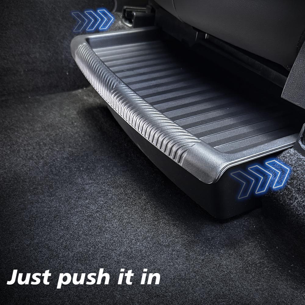 For Tesla New Model Y 2025 Launch Juniper Under Seat Storage Box Drawder With Lids ABS Material Interior Accessories