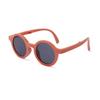 Baby round folding sunglasses women's caron anti-ultraviolet children's glasses line outdoor beach cute children's sunglasses
