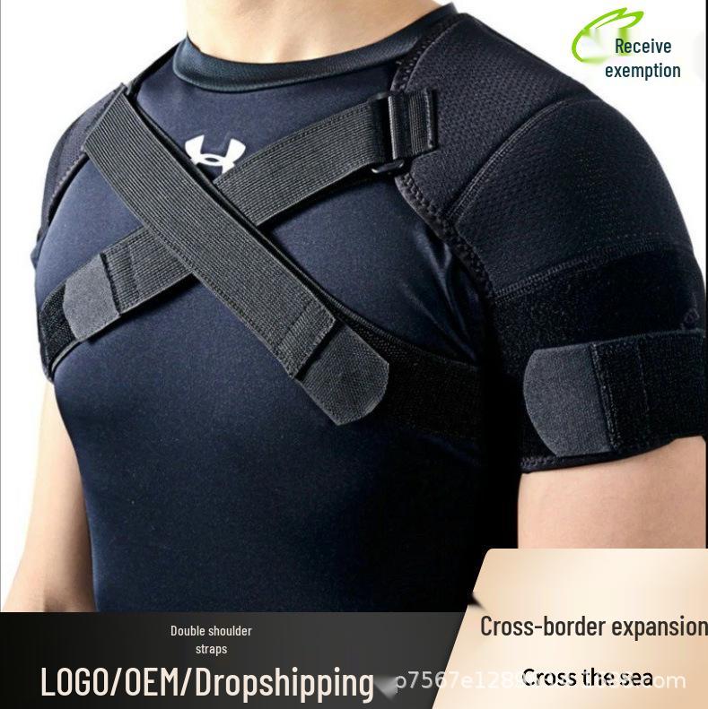 Двойная Бандажная Лента-Поддержка Плеча для Снятия Боли в Спине S/M