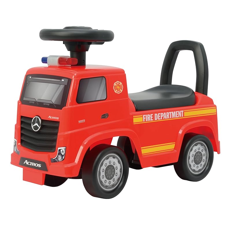 

NONAKA WORLD Mercedes-Benz ACTROS Passenger Car, Red, 2520, Perfect Size for a Room