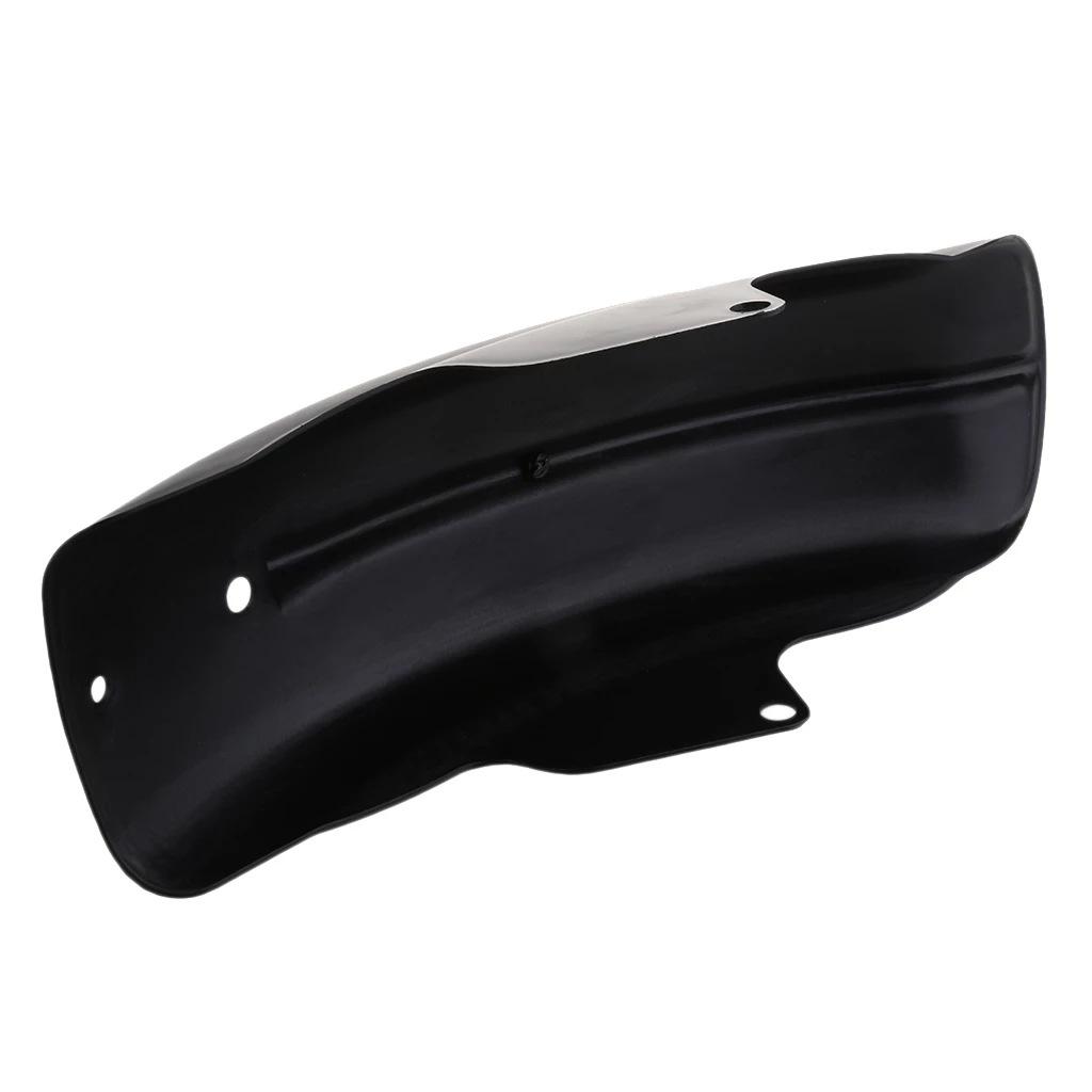 Universal ABS Black Motorcycle Rear Mudguard Fender Short Mud Guard for Bobber Chopper Cafe Racer Frames