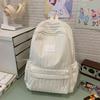 Schoolbag Korean version ins schoolbag for female high school students, versatile high-value large-capacity backpack for junior high school students