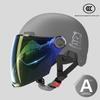 Bear Helmet, Electric Car, Half Helmet, Sunscreen for Women, Ventilated and Light, Wholesale with Ear Protectors, Warm In Winter