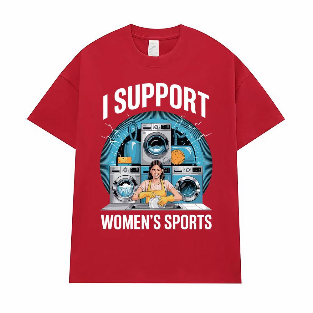 Apoyar la diversión deportiva feUnisexina camiseta ofensiva Harajuku ropa feUnisexina camiseta de cuello redondo de tendencia retro S