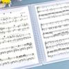 Flexible Music Score Folder 20 Pages A4 Sheet Music Folder Piano Music Score Folder  Paper Sheet