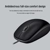 Logitech M110 Wired Silent Office Mouse