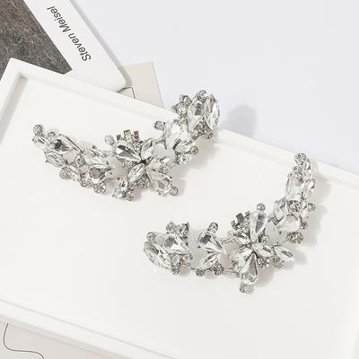 1 Pezzo Scarpa da Donna Fibbia Floreale Fai da Te Clip per Scarpe Staccabile Scarpe da Sposa Accessori per Scarpe con Tacco Alto Ornamenti per Scarpe Lucide