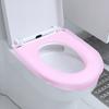 Silicone Toilet Seat Cushion For Travel On Business Trips Comfortable Reusable Waterproof And Moisture-Proof Toilet Cover Set
