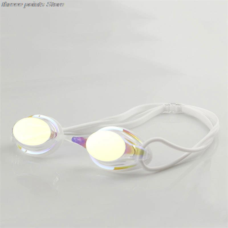 Electro-coated Swimming Goggles Professional Competition Training Swimming Goggles Adult Anti-fog Waterproof Racing Goggles