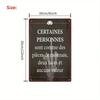 Vintage French Quote Metal Wall Art 8x12 Iron Sign Retro Home Cafe Bar Decor