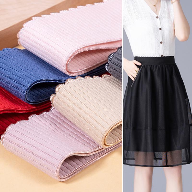 3M Spitzenbesatzstoff 5cm Stretchband Hochelastische Bänder Bund Für DIY Nähen Rock Kleidungsstück Hose Patchwork Zubehör