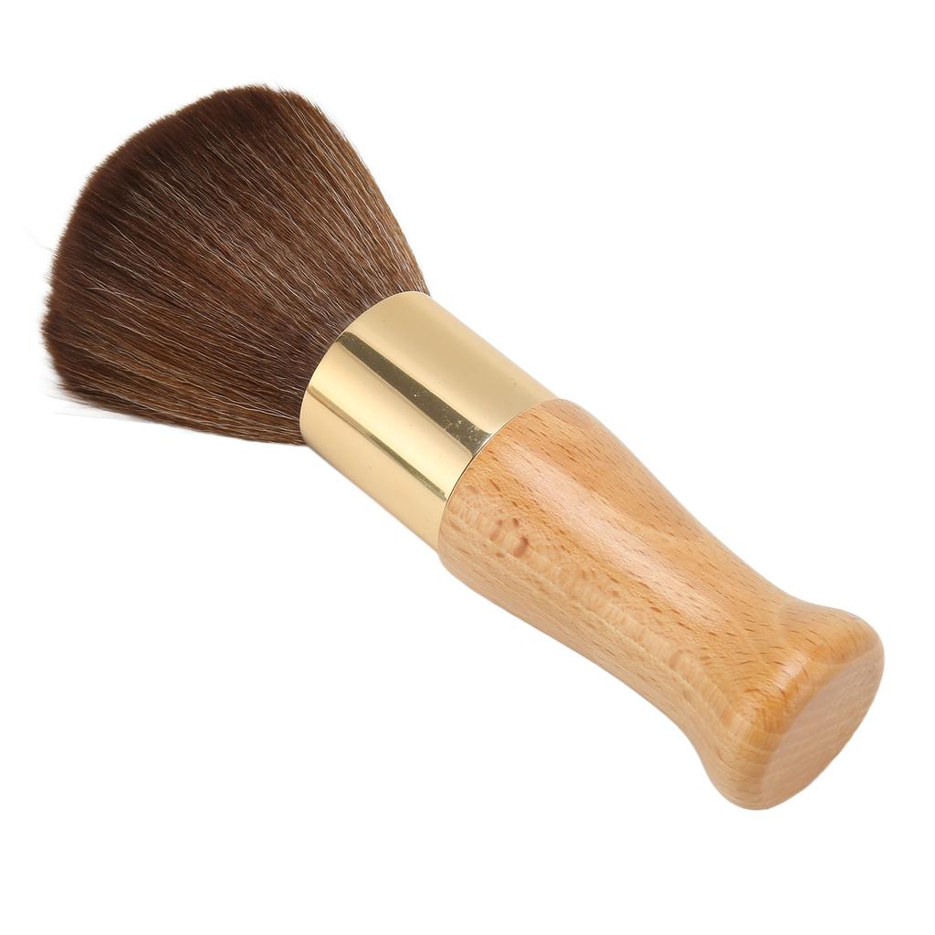 Barber Neck Duster Brush Comfortable Hand Feel Stable Portable Salon Face Neck Cleaning Brush