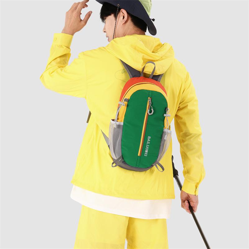 Lightweight Travel Backpack Waterproof Outdoor Unisex Commuter Colorblock Small Backpack