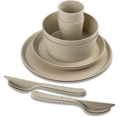 Dishes Koziol Connect Helsinki Nature Dessert Sand, 10 Items (7875700)