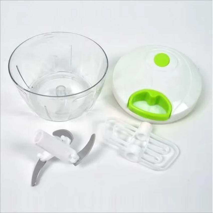 Portable Vegetable and Food Cutter Manual Garlic Puller Household Hand-pulled Meat Grinder Kitchen Tools