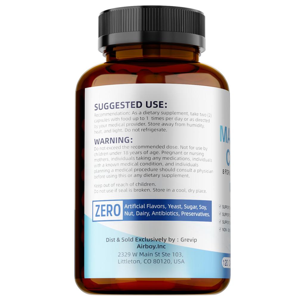 Magnesium Complex Supplement, Containing Magnesium Citrate and Magnesium Malate, Is Beneficial for Bone and Muscle Health.