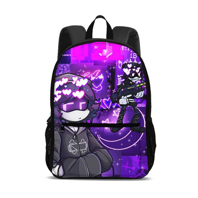 Murder Drones Backpack Versatile Large Capacity Outdoor Travel Mountaineering Boy and Girl School Birthday Best Gift