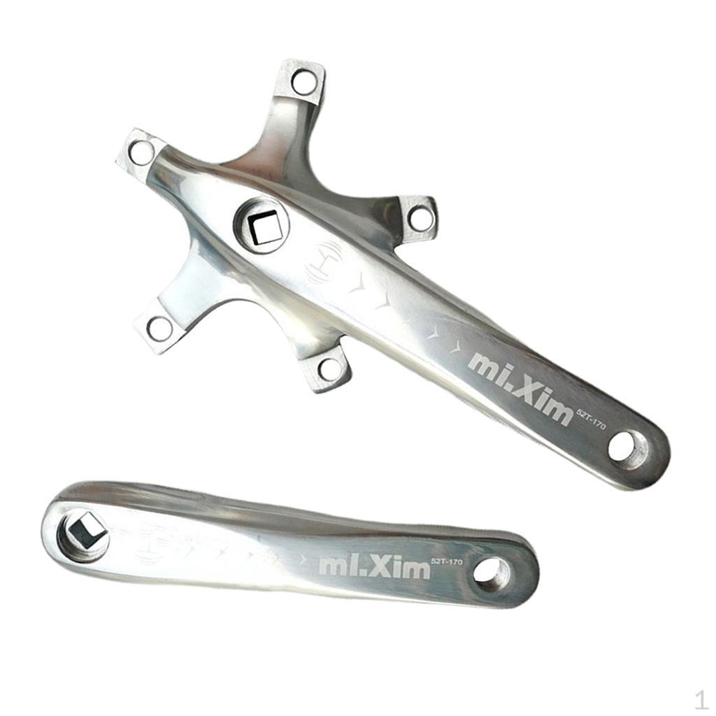 

Lightweight Bicycle Crankset Aluminium Alloy 30BCD Left Right Crank Repair Parts for Mountain Road