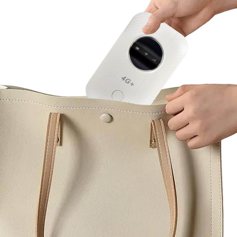 Portable 4G LTE Mobile WiFi Router 150Mbps 3650/2100mAh Pocket Wireless Hotspot Up To 10 Users for Car Travel Mobile WiFi Router
