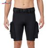 Herren 3mm Neopren Tauchshorts mit großen Taschen Schnorcheln Surfen Segeln Wassersport