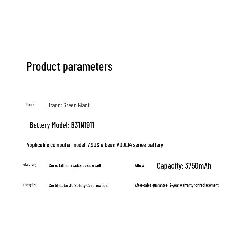 llano Laptop Battery for ASUS Adol 14 Series