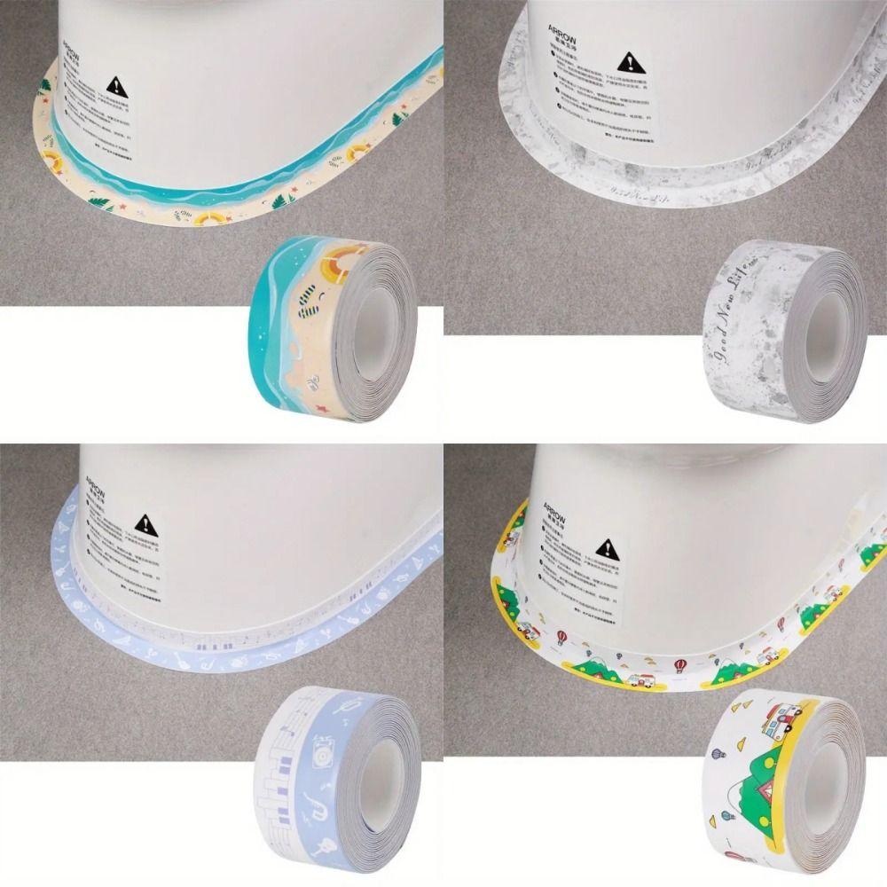 PVC Seam Adhesive Tape 3.2m/Roll Shower Tile Sealer Professional Caulk Tape  Kitchen Gadgets