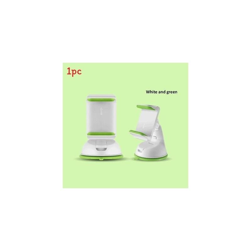 Universal Car Mount Holder With Pu Gel Suction Cup 360 Degree Rotation For Dashboard Use
