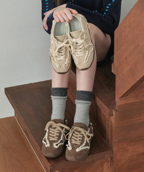 [FRI FLA] Natural Flow Sneakers 5012536057 Brown-230