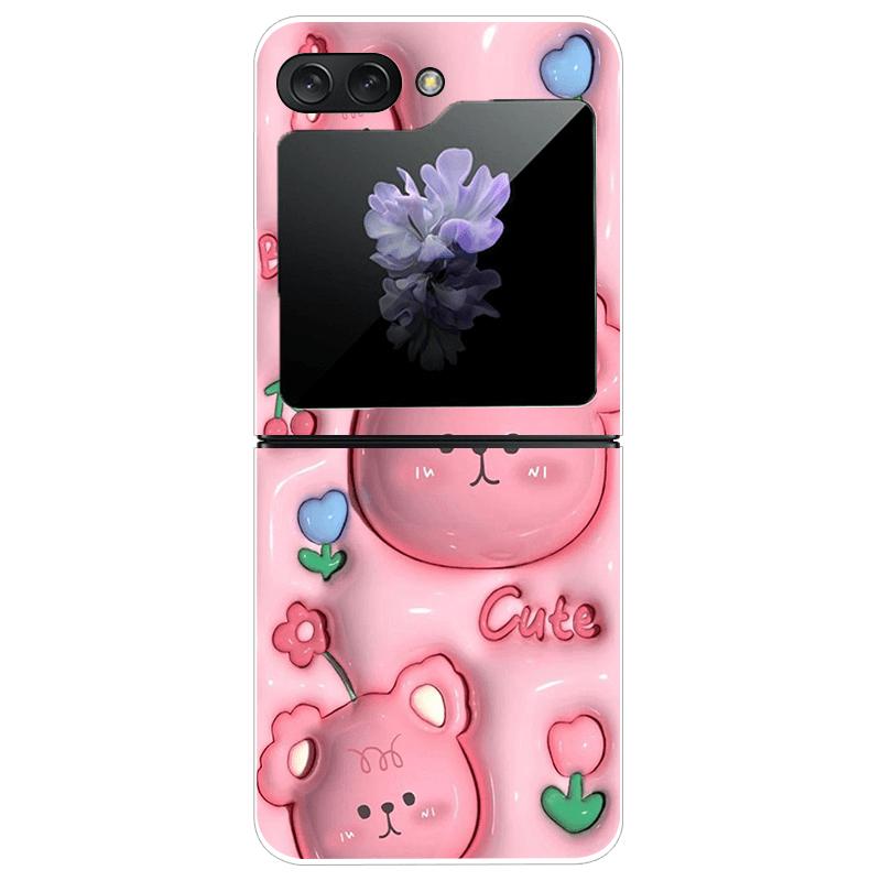 For Samsung Galaxy Z Flip7 ZFlip7 Case ZFlip 7 Hard PC Clear Phone Cover For Galaxy Z Flip 7 5G Transparent Shockproof Coque