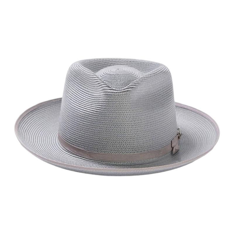 Adjustable Breathable Paper Braid Summer Dress Hat With Rolled Brims Bows Detail Colorful Party Hat for Women and Girls