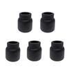 RANGS Rubber Cap Set of 5 for Balance Hopping Genuine Replacement Black