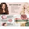 2/4/6Pcs Satin Heatless Curling Set Overnight Curl Blowout Rods Soft Hair Curlers To Sleep In Bun Bons Heatless Curls Bonnet Cap
