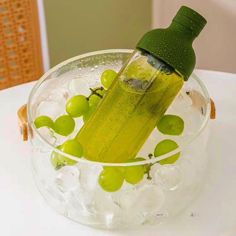 Iced Coffee Cup Glass Cup Pretty Cups for Coffee and Tea Drinkware Cute Mug Espresso Good Teaware Reusable Cold Thermal Carry