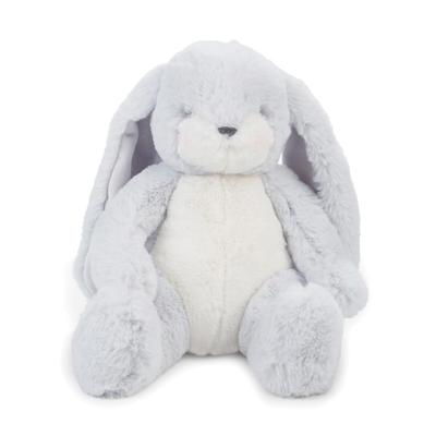 Bunnies By The Bay Official Japan Distributor Nibble Bunny Little Rabbit Plush Toy, Gray