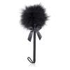 Furuix SM Goods Feather SM Tickling Feather Tickling Stick Cane Butt Spanking Black Training SM Play Artificial Feather Intense Stimulation Cosplay