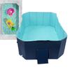 Foldable Pool Non Inflatable Thickened Wear Resistant Portable Swimming Pool for Outdoor Backyard Kids Dogs