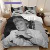 Johnny Hallyday Retro Poster bedding, duvet cover, pillowcase, home decoration, birthday gift (1 * duvet cover+2 * pillowcase, coreless)