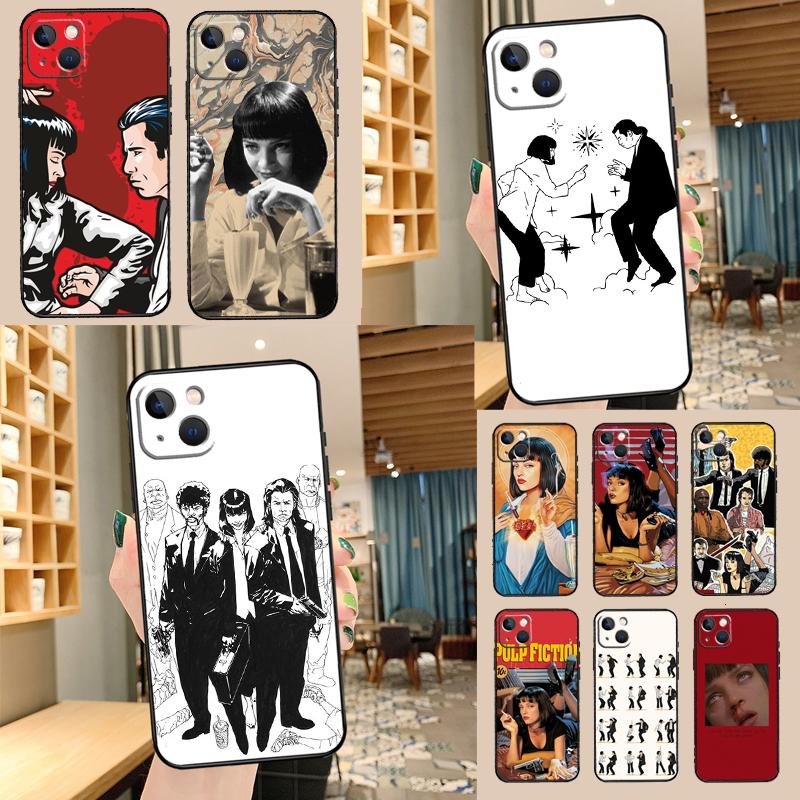 Movie Pulp Fiction Case For Xiaomi 15 14 Ultra 13T 14T 15T Pro 17 Pro Max Cover For POCO X7 Pro X5 X6 F5 F6 F7
