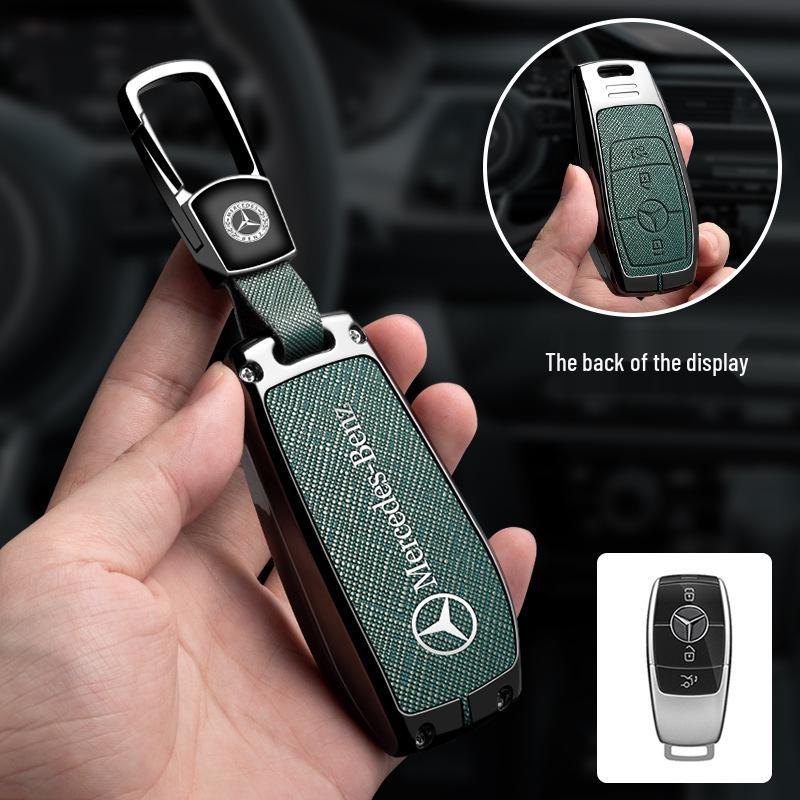 Mercedes High-End Schlüsselhülle für E300L, C260L, GLC, A200L, GLB, GLE