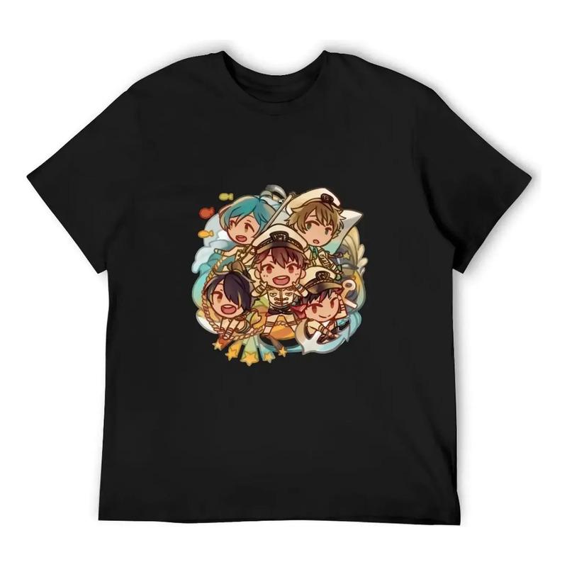 Camiseta Enstars Ryuseitai Pirate Fes Con Figuras De Anime S S