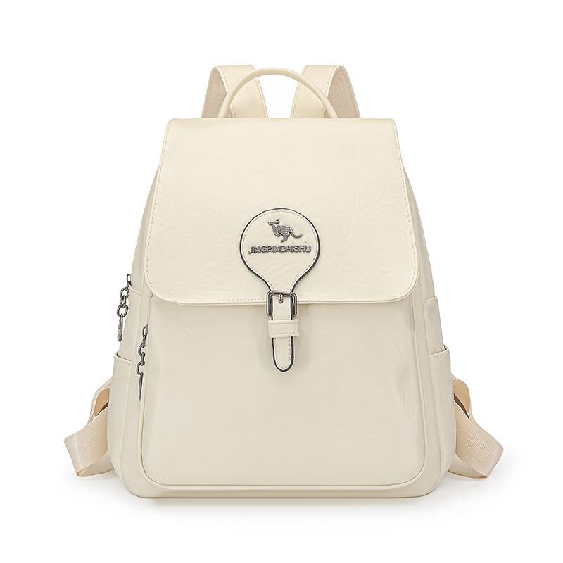 PU Backpack Large Capacity Student Schoolbag Outdoor Travel Backpack