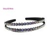 Korean Non-Slip Double Row Plum Blossom Headband for Women and Kids – Versatile Hairpin Accessory