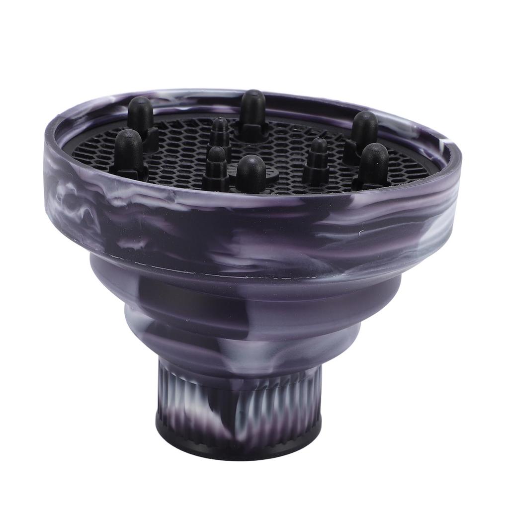 Foldable Hair Diffuser Portable   Blow Dryer Attachment for Hair Dryer with 4-5cm Diameter