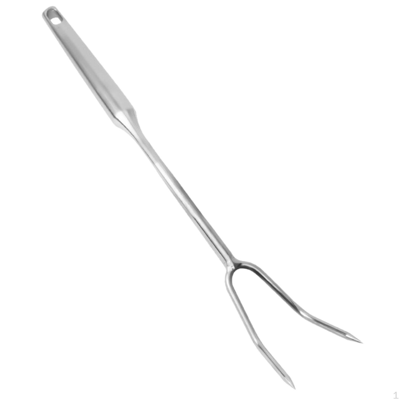 

Вилка для разделки мяса из нержавеющей стали 304, практичный многоцелевой профессиональный кухонный инструмент, для