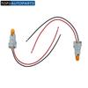 For Honda & Acura 2PCS Tail Light Parking Lamp Bulb Holder Socket+Bulb+Connector