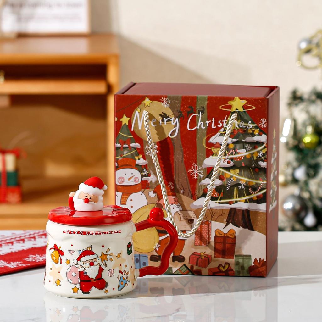 Christmas Gift High Value Mug Souvenir Birthday Gift Design Cup Ceramic Christmas Coffee Cup